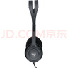 羅技（Logitech）H110 多功能立體聲耳麥 3.5mm有線(xiàn)頭戴式耳機 電腦筆記本雙插頭耳機 單個(gè)裝 曬單實(shí)拍圖
