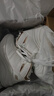 斯凱奇（Skechers）女鞋秋季厚底增高休閑鞋中高幫小白鞋117518 白色/WHT 36 曬單實(shí)拍圖