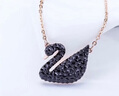 施華洛世奇（SWAROVSKI）【經(jīng)典爆款】SWAN 大號黑天鵝項鏈女送女友七夕情人節生日禮物女 曬單實(shí)拍圖