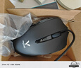 雷柏（Rapoo） V500PRO單光版 有線(xiàn)背光機械鍵盤(pán) 104鍵全尺寸游戲電競筆記本電腦辦公吃雞全鍵無(wú)沖鍵盤(pán) 紅軸  曬單實(shí)拍圖
