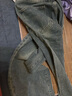 Homlean美式水洗牛仔褲男春夏高街痞帥寬松直筒闊腿長(cháng)褲子HS05復古藍M 曬單實(shí)拍圖