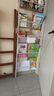 廚事優(yōu)（CHUSHIYOU）家用門后書架一體靠墻鋼制多層超薄立式兒童繪本收納架閱讀小書架 曬單實(shí)拍圖