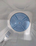 海爾（Haier）半自動(dòng)雙缸洗衣機(jī)大容量家用雙桶雙電機(jī)強(qiáng)勁動(dòng)力深層去污洗脫分離動(dòng)平衡脫水抗菌波輪 以舊換新 12公斤小神泡凈洗+一級(jí)能效+玻璃上蓋+移動(dòng)腳輪 曬單實(shí)拍圖