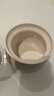 京東京造 燉盅【傳統(tǒng)瓦罐】陶瓷蒸蛋輔食帶蓋贈(zèng)勺子 瓦罐450ML白色2只裝 曬單實(shí)拍圖