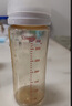 貝親ppsu奶瓶 新生兒奶瓶 寬口徑寶寶水瓶 嬰兒喝奶瓶 兒童離乳吸管瓶 330ml 帶LL奶嘴（9個月+） 曬單實拍圖