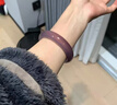 京鑒【品牌官方】紫瑪瑙手鐲女款紫羅蘭冰種玉鐲紫色高冰透玉髓翡翠色 【高冰】紫52mm 曬單實(shí)拍圖