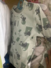 童泰（TONGTAI）嬰兒套裝春秋季純棉寶寶衣服兒童家居服內衣上衣高腰褲子綠色90cm 曬單實(shí)拍圖