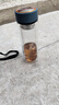 富光男女士雙層玻璃杯 高硼硅玻璃304茶隔水杯子 帶茶隔泡茶杯400ml 曬單實(shí)拍圖