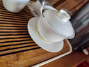一品工坊潮州工夫茶具骨瓷蓋碗單個(gè)高檔薄胎三才泡茶碗大號不燙手陶瓷蓋碗 婉儀蓋碗-超大號 曬單實(shí)拍圖