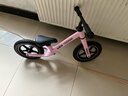 酷騎兒童平衡車(chē)1-6歲寶寶滑步車(chē)12寸輕便車(chē)身免安裝初學(xué)者S2櫻霞粉 曬單實(shí)拍圖