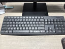 羅技（Logitech）MK235 鍵鼠套裝 無(wú)線(xiàn)鍵鼠套裝 辦公鍵鼠套裝  防潑濺防指紋 全尺寸 帶無(wú)線(xiàn)2.4G接收器 黑 曬單實(shí)拍圖