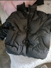 巴拉巴拉童裝兒童羽絨服女童冬裝保暖短款國風(fēng)新中式寶寶立領(lǐng)外套 黑色90001 120 cm 曬單實(shí)拍圖