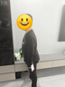 小豬托尼男童秋衣秋褲內(nèi)衣套裝兒童打底內(nèi)搭胖童睡衣青少年家居服10A抑菌 【10A全棉親膚】袖集邊繩黑色 160 建議155-165高，110-130斤 曬單實(shí)拍圖