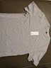 名創(chuàng)優(yōu)品（MINISO）重磅T恤男短袖2025新款二本針抗皺純棉半袖男款純色百搭圓領體恤 【100%純棉】麻灰 M /170(男女同款) 曬單實拍圖