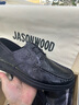 JASONWOOD輕奢高端皮鞋男士真皮商務(wù)正裝軟底男鞋休閑英倫風(fēng)結婚新郎鞋子男 黑色 【品牌男鞋】 45 【皮鞋碼】 曬單實(shí)拍圖