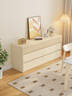 木具格ENF級實(shí)木斗柜臥室床尾抽屜柜奶油風(fēng)客廳靠墻九斗柜收納儲物柜子 1.8米長(cháng)*0.6米深(9抽斗柜) 全柜18MM加厚ENF級母嬰可用 曬單實(shí)拍圖