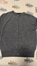 優(yōu)衣庫(kù)女裝精紡美利奴羊毛圓領(lǐng)針織開(kāi)衫/長(zhǎng)袖通勤秋冬新款478331 69 藏青色 M /160/84A 曬單實(shí)拍圖