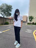 李寧運動(dòng)褲女2025春秋季新款直筒休閑寬松高腰顯瘦闊腿褲高棉透氣衛褲 黑色直筒款【新款棉質(zhì) 親膚透氣】 S （建議90~110斤） 曬單實(shí)拍圖