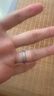 周六福（ZLF）  PT950鉑金戒指男女款白金簡約情侶對戒大氣經(jīng)典婚戒 12號 - 3.64g 曬單實拍圖