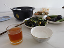 浩雅景德鎮(zhèn)陶瓷盤餐盤湯盤菜盤深盤飯盤可微波時光漫步8英寸2個裝 曬單實拍圖