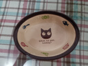 田田貓扁臉貓可愛(ài)防打翻陶瓷貓碗貓食盆貓糧碗水碗貓咪用品貓餐具 曬單實(shí)拍圖