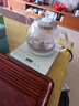 益茶福全自動(dòng)上水電熱水壺茶臺(tái)燒水壺飲水燒水一體機(jī)玻璃底部上水單壺茶幾煮茶壺保溫泡茶壺開(kāi)水壺煲水壺 1L 藍(lán)光玻璃套裝316鋼 曬單實(shí)拍圖