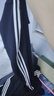 adidas時(shí)尚舒適三條紋束腳九分褲女裝阿迪達斯官方輕運動(dòng)GM5559 黑色/白 L 曬單實(shí)拍圖