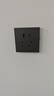 公牛（BULL）開關插座G57蝶翼超薄五孔帶USB+Type-C接口30w快充G57E537遠山灰 曬單實拍圖