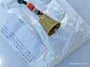 宮鈴純黃銅鈴鐺配飾汽車(chē)鑰匙扣鏈掛件古風(fēng)手工編織掛繩吊墜圈 心經(jīng)鈴鐺祥云繩款 曬單實(shí)拍圖