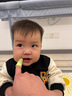 煦凜日本嬰兒手指套牙刷軟毛0到3歲一歲寶寶嬰幼兒乳牙刷口腔清潔專(zhuān)用 指套軟毛牙刷+收納盒【適合0-3歲】 曬單實(shí)拍圖