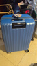新秀麗（Samsonite）行李箱25英寸拉桿箱豎條紋大容量旅行箱包托運(yùn)密碼箱藍(lán)色GU9 曬單實(shí)拍圖