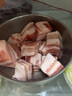 京東跑山豬去皮五花肉塊凈重4斤 烤肉炒菜食材 新鮮速凍 紅燒肉原料 曬單實拍圖