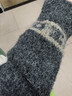 UNIFREE學(xué)院風(fēng)費爾島提花時(shí)髦減齡休閑寬松連帽針織開(kāi)衫 灰色 常規 均碼 曬單實(shí)拍圖