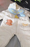 巴拉巴拉童裝嬰兒連體衣寶寶冬裝外出羽絨服服連帽鵝絨萌男童女童 奶白10501-白鵝絨 90 cm 曬單實(shí)拍圖