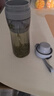 特百惠特百惠水杯500ml茶樂隨心杯學(xué)生便攜男女泡茶杯密封運動健身杯子 灰色送杯刷杯套表情貼 500ml 曬單實拍圖