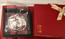 周六福健康快樂鐲寶寶款手鐲S999足銀周歲禮物BF105914 鐲臂直徑約3.5mm 曬單實(shí)拍圖
