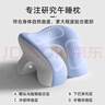 9i9小學(xué)生午睡枕辦公室午休睡覺(jué)神器趴在桌上兒童趴睡枕頭抱枕通用藍 曬單實(shí)拍圖