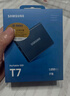 三星（SAMSUNG）1TB Type-c USB 3.2 移動(dòng)固態(tài)硬盤(pán)（PSSD）T9 玄影黑 NVMe讀速2000MB/s 手機直連筆記本外接  曬單實(shí)拍圖