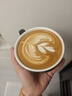 Hero陶瓷特濃杯小容量意式濃縮杯喝水杯馬克杯咖啡杯280ml 黑色 曬單實(shí)拍圖