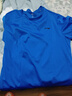 李寧（LI-NING） 運動(dòng)服吸汗速干舒適透氣羽毛球服 藍色男款 T恤 XL 曬單實(shí)拍圖