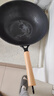美的（Midea）有鈦無(wú)涂層不易粘精鐵炒鍋不生銹不穿孔 燃磁通用 曬單實(shí)拍圖