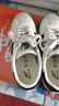 百麗復古拼色德訓鞋新款百搭簡(jiǎn)約運動(dòng)休閑鞋B2614AM5 米白 35 曬單實(shí)拍圖