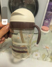 世喜兒童吸管杯直飲杯直飲奶瓶牛奶杯PPSU1-3-6歲大寶寶幼兒園水杯 曬單實(shí)拍圖