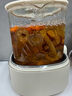 九陽（Joyoung）凈萃養(yǎng)生壺迷你家用全玻璃煮茶器 輕音燉煮 1L辦公室0金屬0膠水恒溫?zé)畨?WY103 曬單實(shí)拍圖