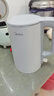 美的（Midea）電水壺電熱水壺  大容量家用燒水壺 雙層防燙開(kāi)水壺 304不銹鋼無(wú)縫內膽 大功率快速燒水 1.5L 【一鍵開(kāi)蓋I無(wú)縫內膽】HJ1566 曬單實(shí)拍圖