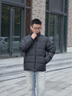 李寧防潑水保暖科技短羽絨服男子25冬時(shí)尚健身休閑運動(dòng)外套AYMV769 曬單實(shí)拍圖