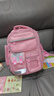 AODAISI【順豐包郵】夏季書(shū)包小學(xué)生一到六年級護脊減負兒童輕便雙肩背包 粉色小號【美樂(lè )蒂】 含配件 曬單實(shí)拍圖