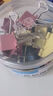 晨光（M&G）文具6#15mm 60只/罐 彩色長(cháng)尾夾 小號金屬票據夾 經(jīng)濟型辦公用品燕尾夾ABS916J6 曬單實(shí)拍圖