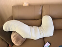 浪莎（langsha）床上抱枕睡覺孕婦夾腿冰絲涼感長條大抱枕男女生睡覺專用夾腿側(cè)睡 春夏秋季-香草綠【涼感透氣】 45cm*115cm 含枕芯 【成人款】 曬單實(shí)拍圖