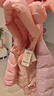 戴維貝拉（DAVE＆BELLA）兒童白鴨絨羽絨服連帽小童上衣新款女童衣服寶寶冬裝外套童裝 小兔子【現(xiàn)貨】 110 cm（建議身高100-110cm） 曬單實(shí)拍圖
